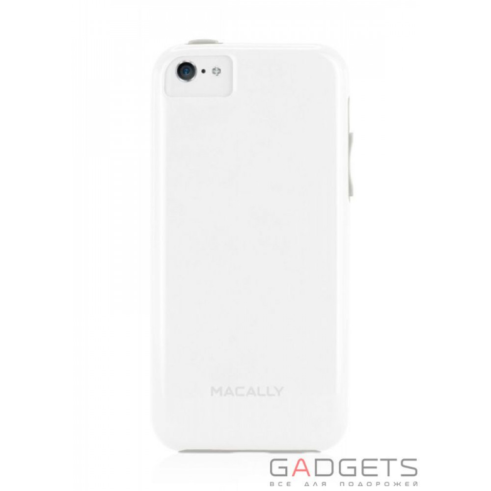 Фото Чехол Macally Flexible Protective Case for iPhone 5C (FLEXFITP6-W)