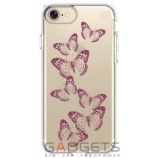Чехол Speck Presidio Clear для Apple iPhone 7 with Graphics Brilliantbutterflies Rose Gold/Clear (SP-79991-5947)