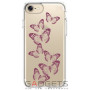 Чехол Speck Presidio Clear для Apple iPhone 7 with Graphics Brilliantbutterflies Rose Gold/Clear (SP-79991-5947) фото 0