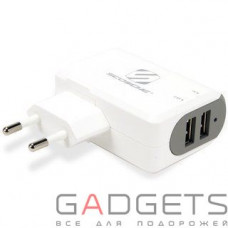 Сетевое зарядное устройство Scosche Home Charger white (UH172EUWT)