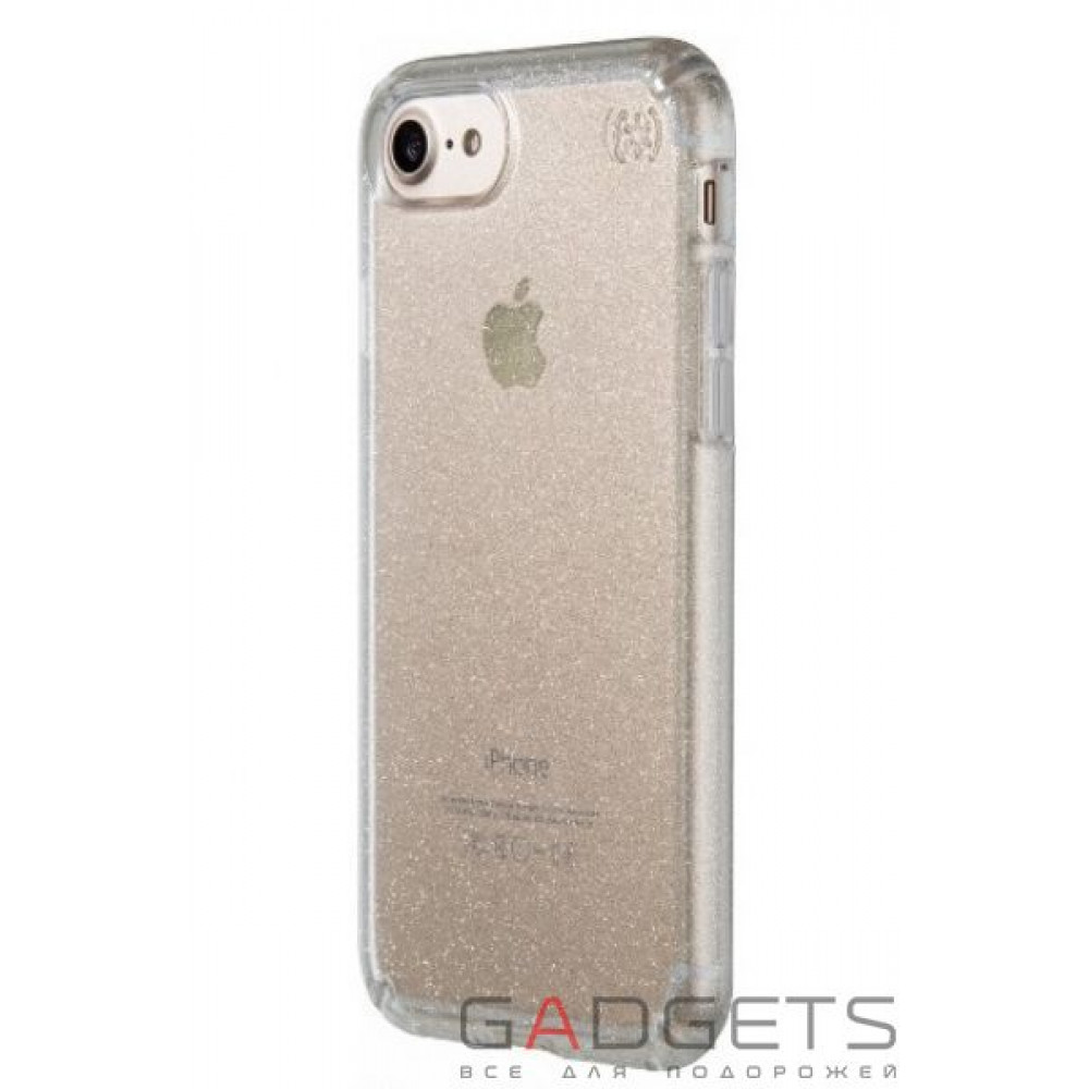 Фото Чохол Speck для Apple iPhone 7 Presidio Clear Glitter Clear With Gold Glitter/Clear (SP-79989-5636)