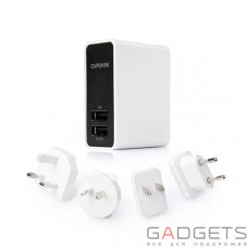 Адаптер Capdase Dual USB Power Adapter Ampo R2 White (ADCB-AR02)