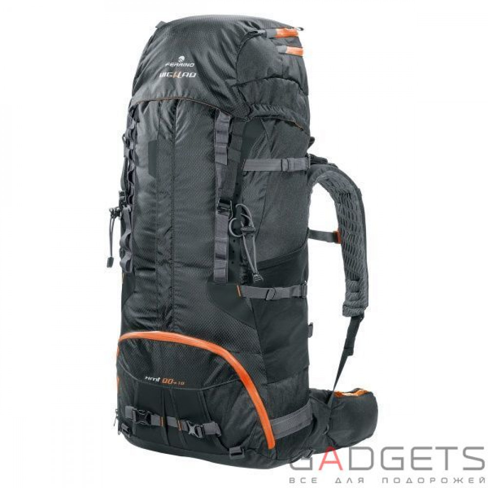 Фото Рюкзак туристический Ferrino XMT 80+10 Black/Orange