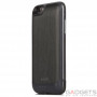 Чехол с доп.батареей Moshi iGlaze Ion Slide-On Battery Case Steel Black 2860 mAh for iPhone 6/6S (99MO079003) фото 0