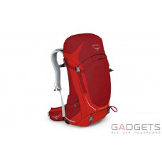 Рюкзак Osprey Stratos 36 Beet Red S/M, красный