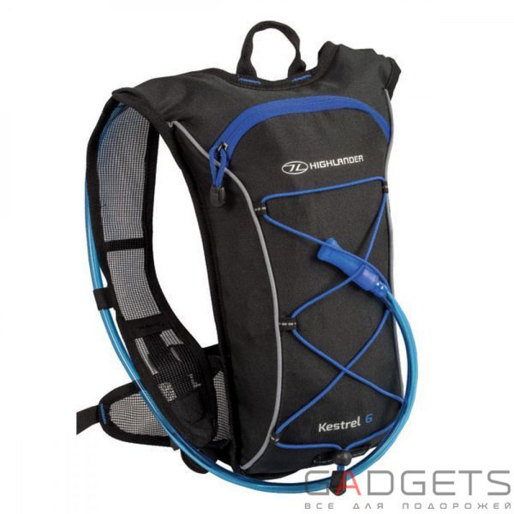 Фото Рюкзак спортивный Highlander Kestrel 6 Hydration Pack 10 Black/Blue