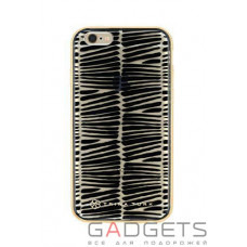 Чехол Incipio Trina Turk Translucent Case with Metallic Bumper 2-pc для iPhone 5/5s/SE-Descanso Black/Clear/Gold (TTRK-IPH-029-DBC)