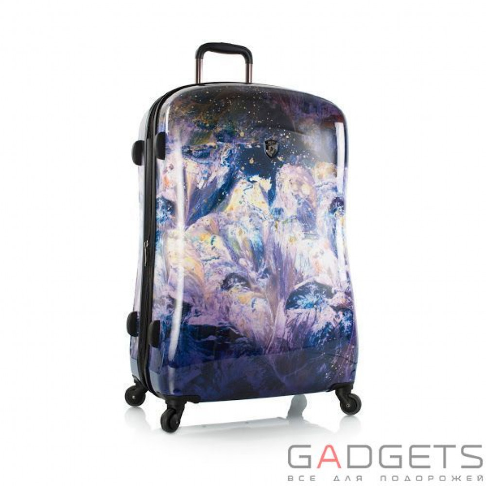Фото Чемодан Heys Purple Amethyst (L) Stone Print