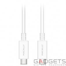 Кабель для передачи данных Macally USB-C Charge/Sync Cables белый (UCUC6-W)