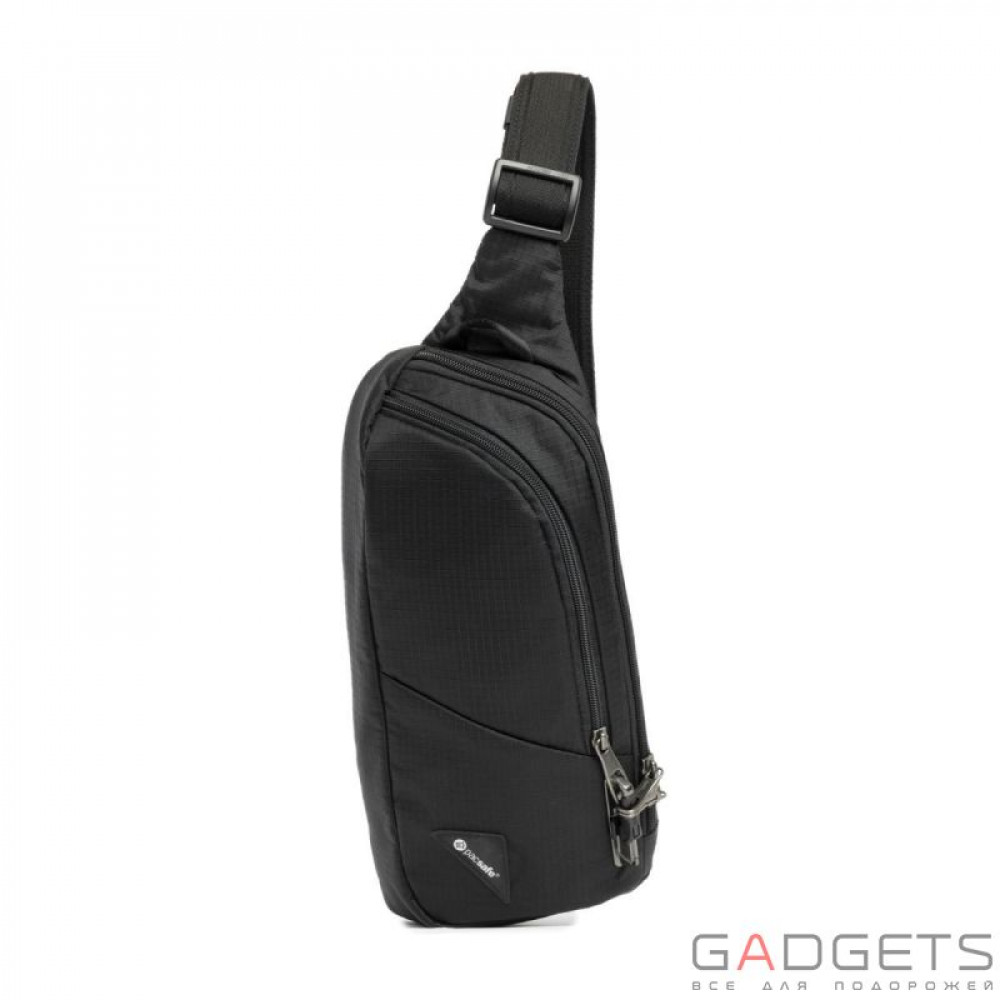 Фото Сумка через плечо антивор Pacsafe Vibe 150, 5 степеней защиты, черный