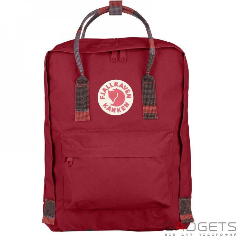 Фото Рюкзак Fjallraven Kanken Deep Red-Random Blocked (23510.325-915)
