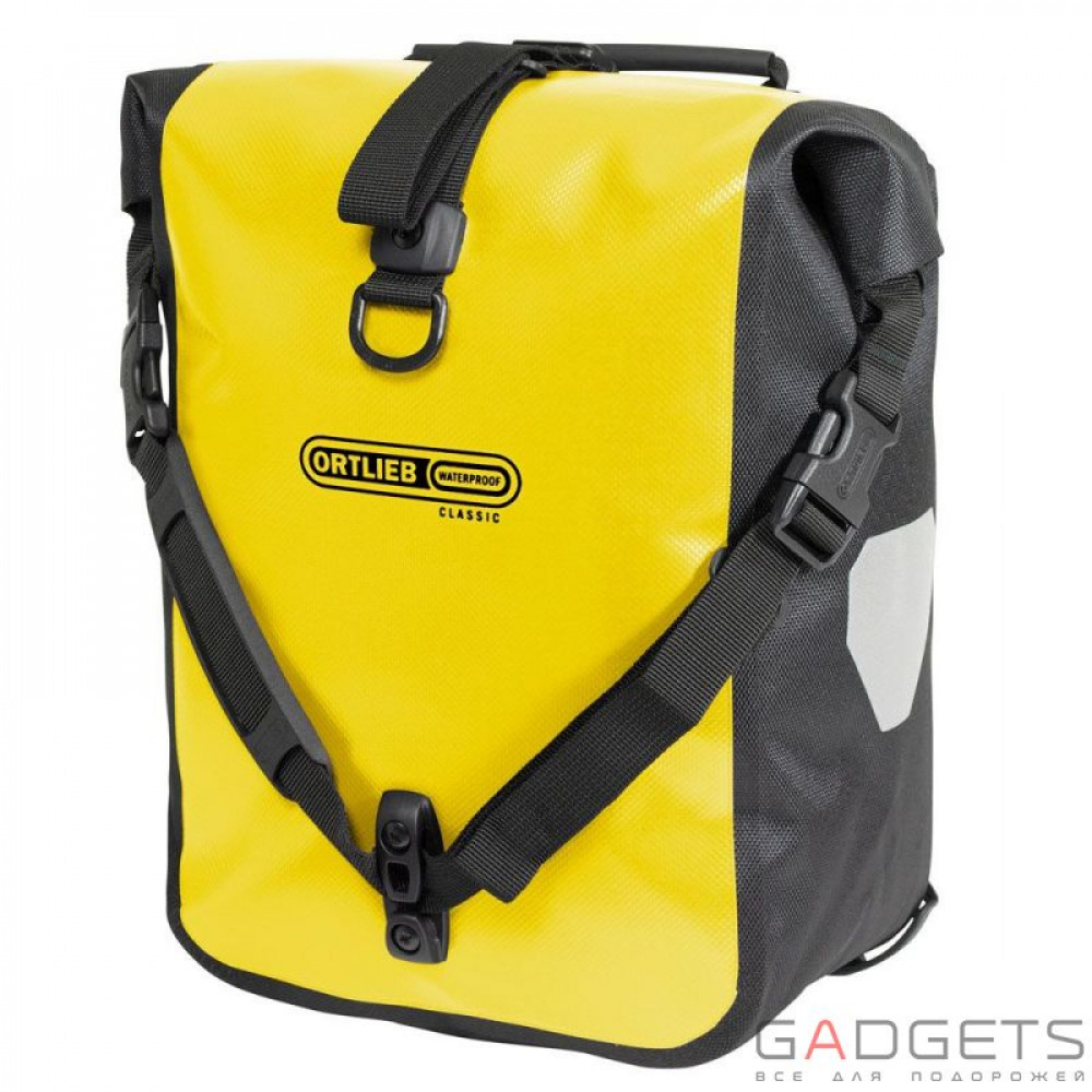 Фото Гермосумка велосипедная Ortlieb Sport Roller Classic yellow-black 12.5 л