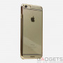Чохол-накладка iBacks iFling Electroplating Transparent Case Gold for iPhonу 6 4.7'' фото 0