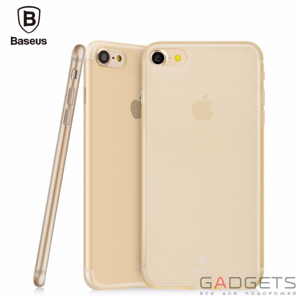 Фото Чохол-накладка Baseus Slim Case для iPhone 7 Transparent Gold