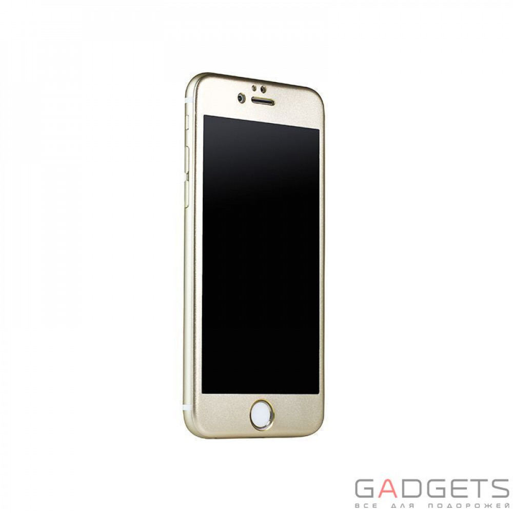 Фото Защитное стекло iBacks Full Screen Tempered Glass for iPhone 6 Champagne gold