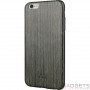 Чехол Evutec SI Wood Case для iPhone 6/6s Plus Черный абрикос (AP-655-SI-WA5) фото 0
