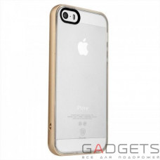 Чехол-накладка Baseus Soft Feather Series Case iPhone 5/5s/SE Luxury Gold