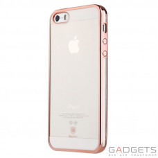 Чехол-накладка Baseus Shining Case для iPhone 5/5s/SE Rose Gold