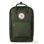 Рюкзак Fjallraven Kanken Laptop 17 Forest Green фото 0