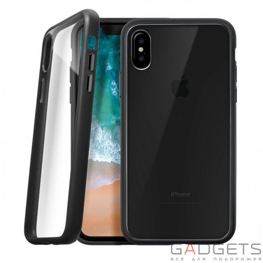 Фото Чохол Laut Accents для iPhone X Black (LAUT_iP8_AC_BK)