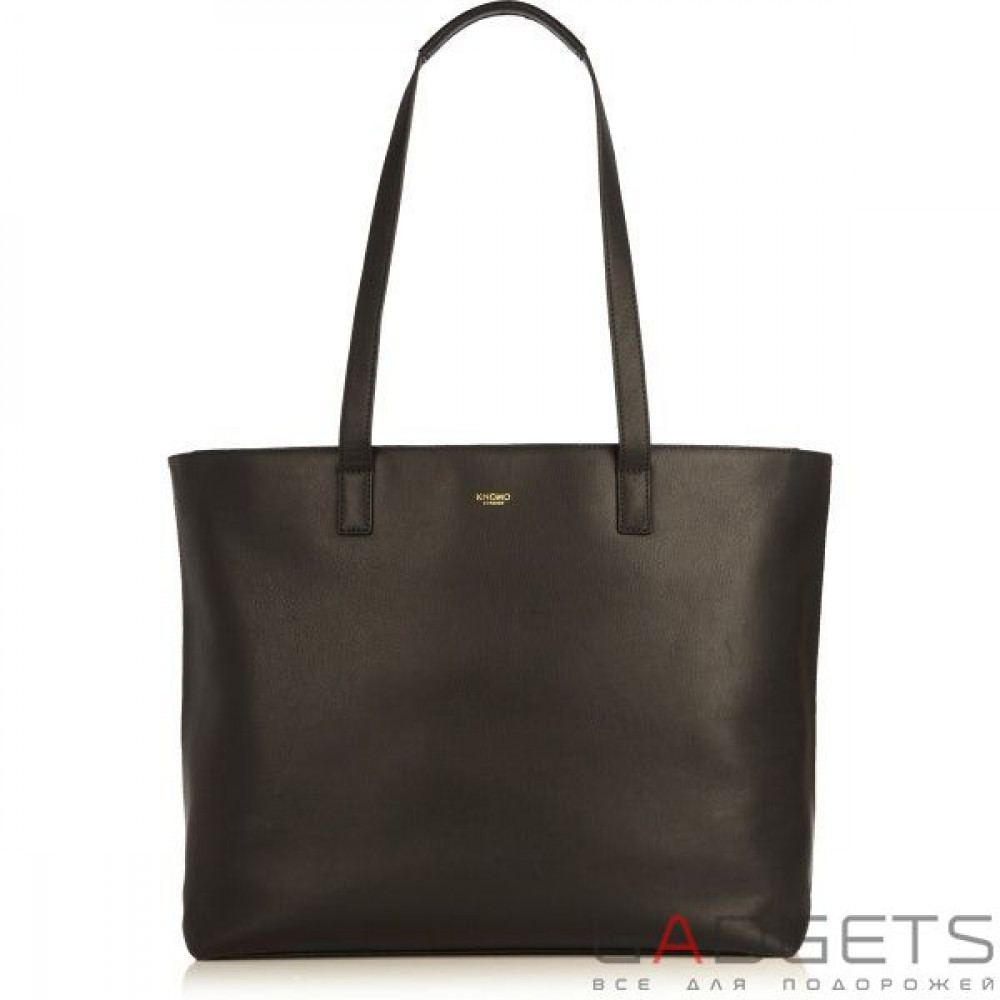 Фото Сумка Knomo Maddox Leather Tote 15 Black (KN-120-204-BLK)