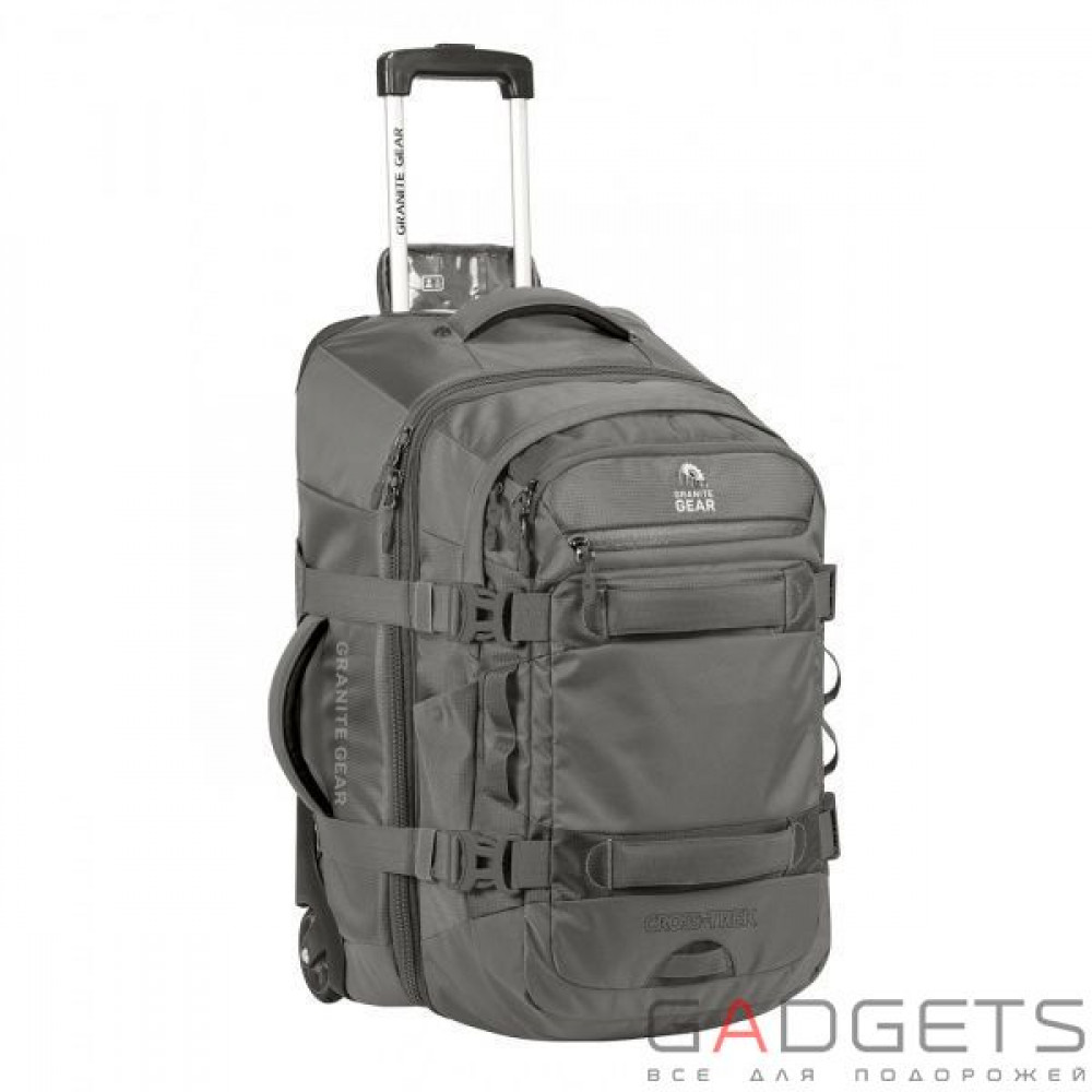 Фото Сумка-рюкзак на колесах Granite Gear Cross Trek W/Pack 74 Flint/Сhromium