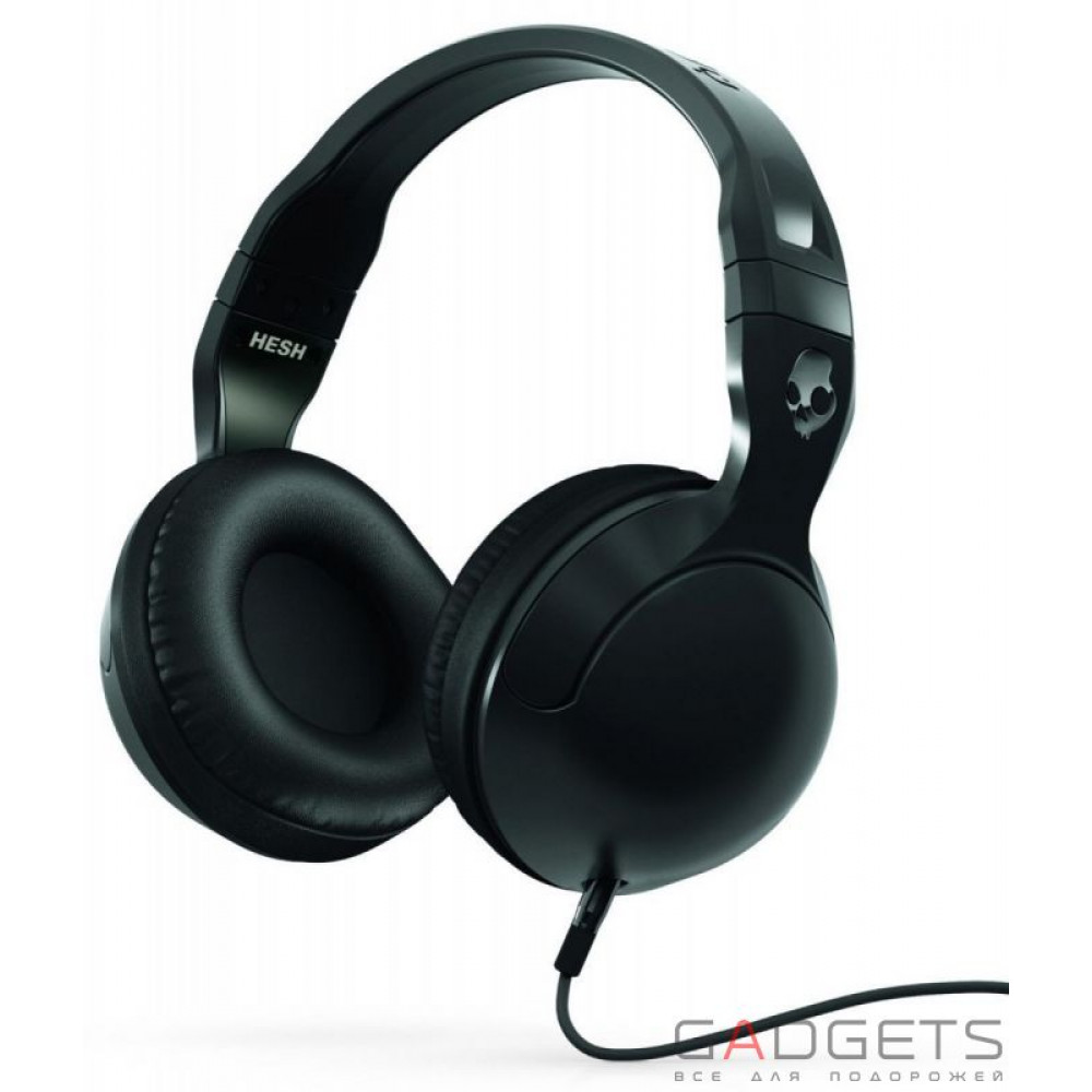 Фото Наушники Skullcandy Black/Black/Gun Metal Hesh 2 Over-Ear w/mic 1 (S6HSGY-374)
