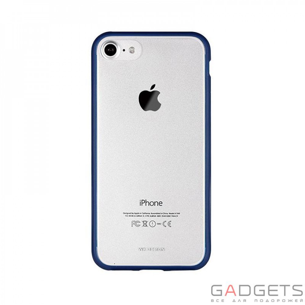Фото Чехол-накладка для Apple iPhone 7 WK Fluxay case Blue
