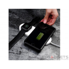 Беспроводная зарядка Coteetci Apple Watch & iPhone Wirelless Charger 2-in-1