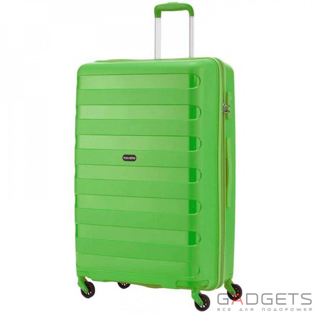 Фото Чемодан на 4-х колесах Travelite Nova (L) 99 л Green (TL074049-80)