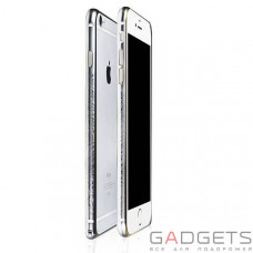 Чехол-бампер ibacks Arc-shaped Venezia Aluminium Bumper for iPhone 6 gold edge Space Grey