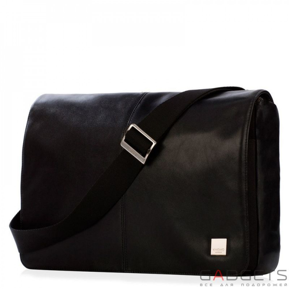 Фото Сумка для ноутбука Knomo Kinsale Slim Crossbody Messenger 13'' Black (KN-154-303-BLK)