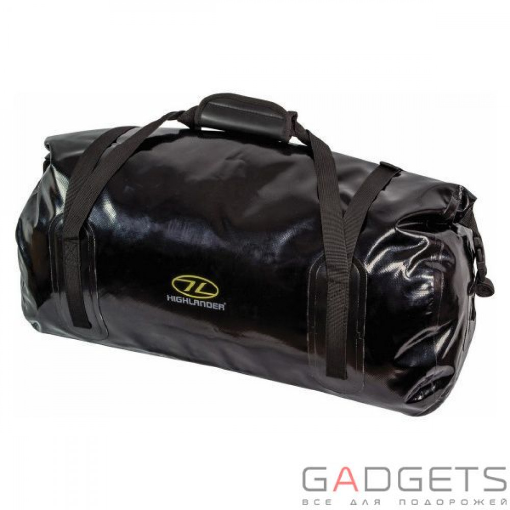 Фото Сумка дорожная Highlander Mallaig Drybag Duffle 35 Black водонепроницаемая