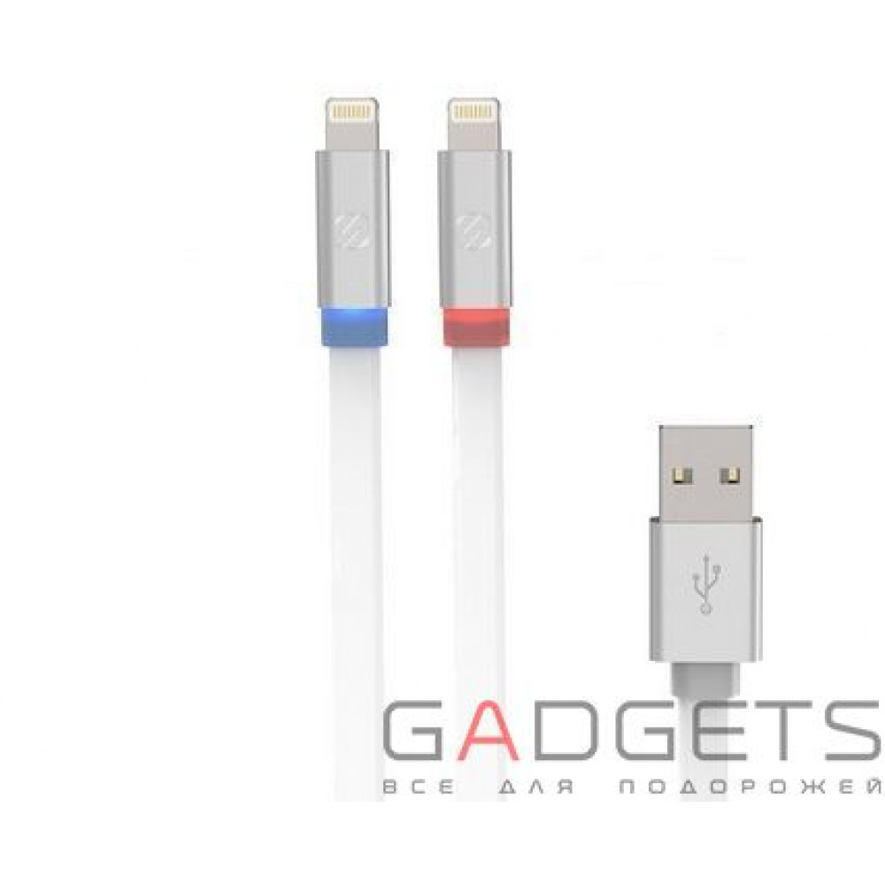 Фото Кабель для передачі даних Scosche Charge/Sync Cables білий (I3FLEDWT)