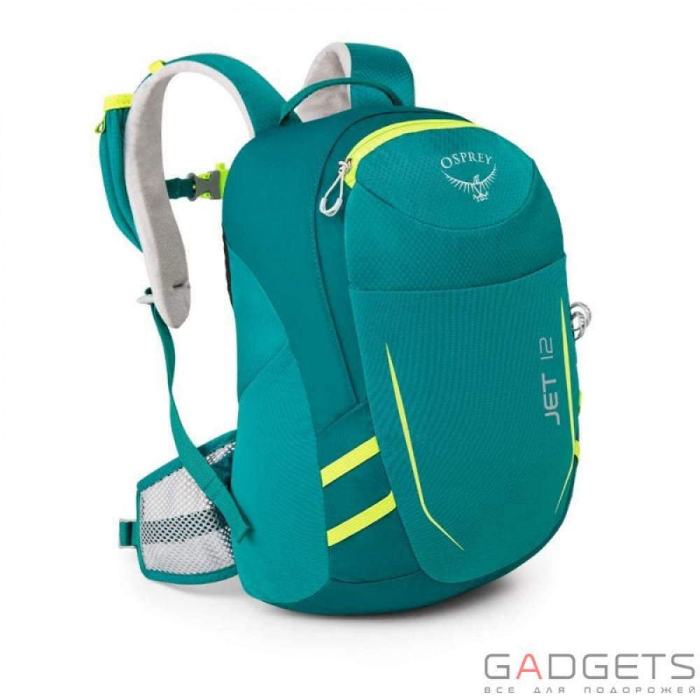 Фото Рюкзак Osprey Jet 12 Real Teal O/S, бирюзовый