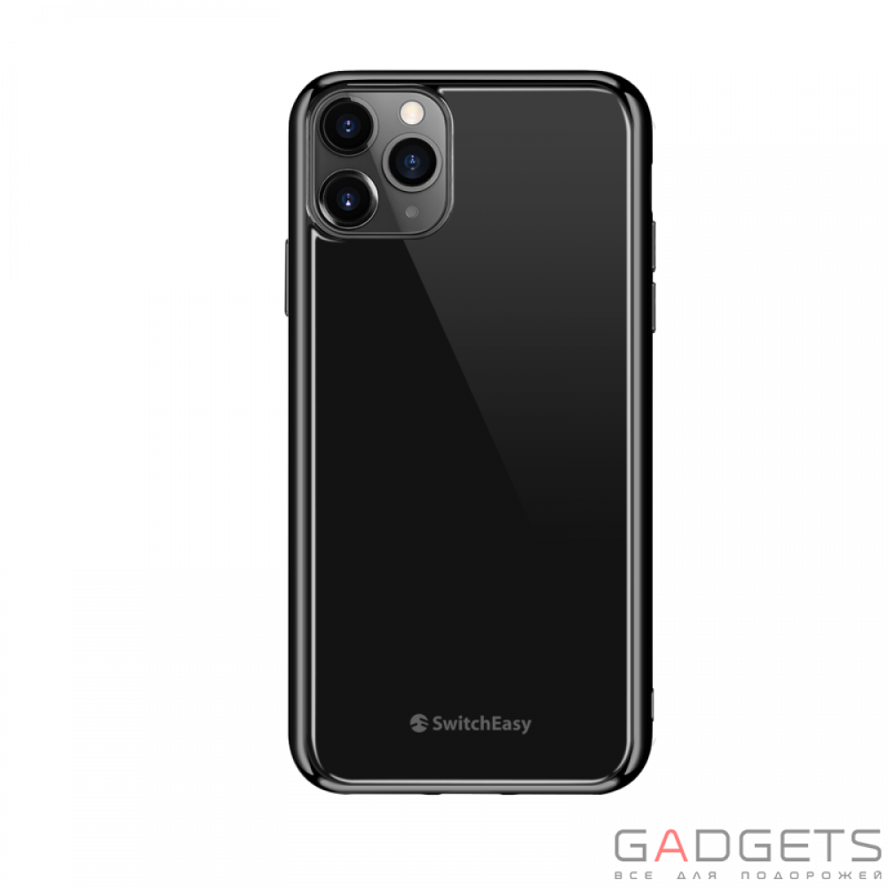 Фото Чехол-накладка SwitchEasy Glass Edition Case for iPhone 11 Pro Max Black (GS-103-83-185-11)