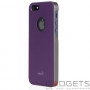 Чехол-накладка Moshi iGlaze Slim Case Tyrian Purple для iPhone SE/5/5S (99MO061411) фото 0