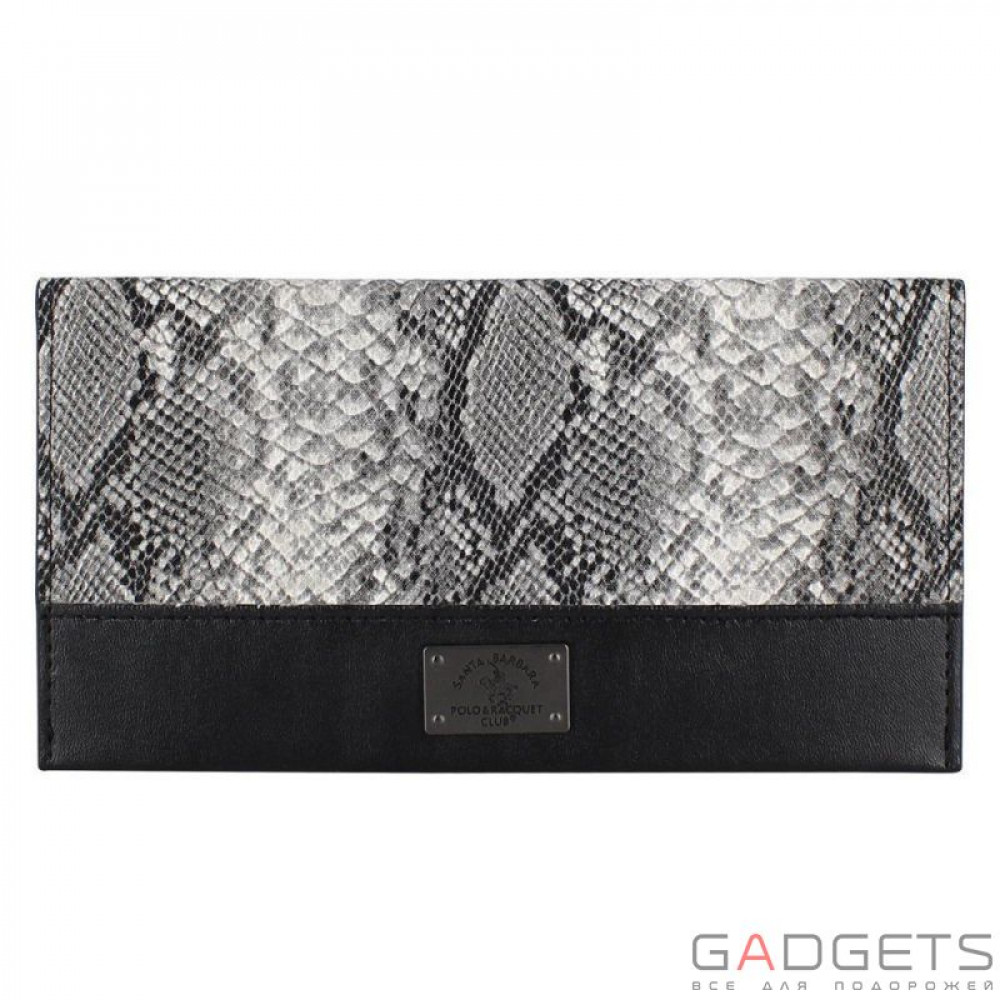 Фото Чехол-кошелек Polo Piton wallet для iPhone 7/8 7Plus/8Plus/ X Black (SB-SPWALLET-PITBLK)
