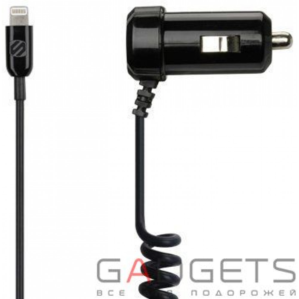 Фото Автомобільний зарядний пристрій Scosche Car Chargers з Lightning cable (I2C05A)