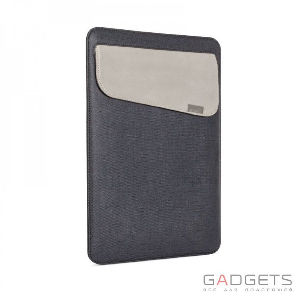 Фото Чохол-карман Moshi Muse 13 Microfiber Sleeve Case Graphite Black for MacBook Pro 13 withwithout Touch Bar (99MO034004)