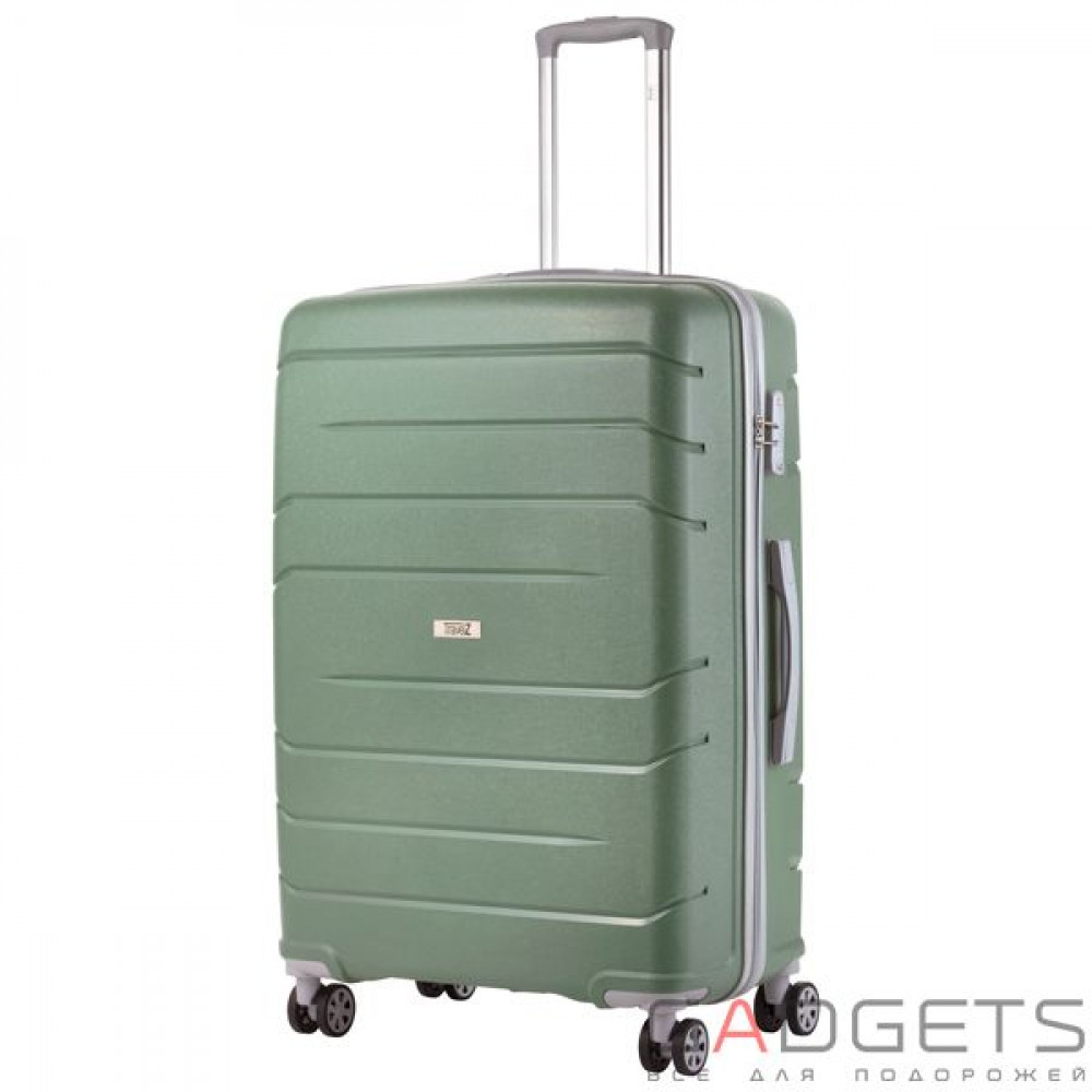 Фото Валіза TravelZ Big Bars (L) Olive Green