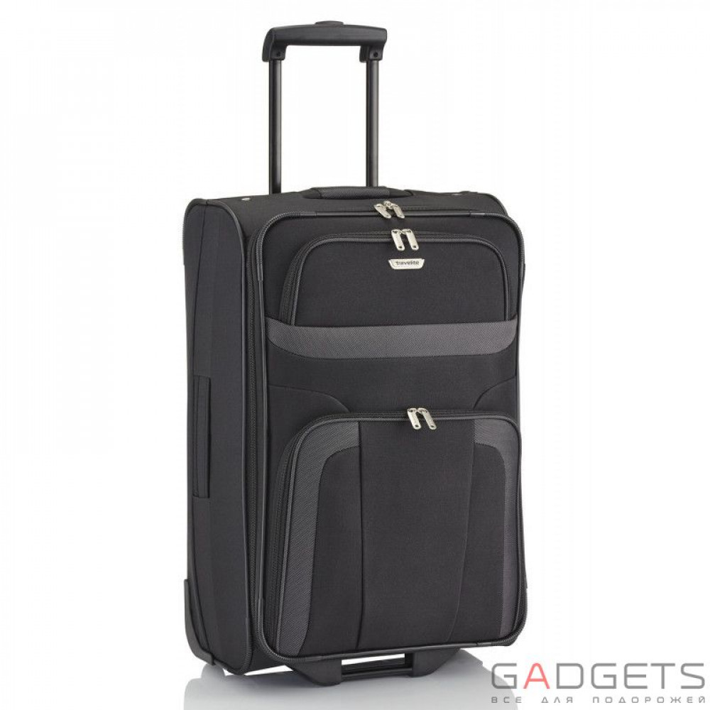 Фото Чемодан на 2-х колесах Travelite Orlando (M) 58 л Black (TL098488-01)