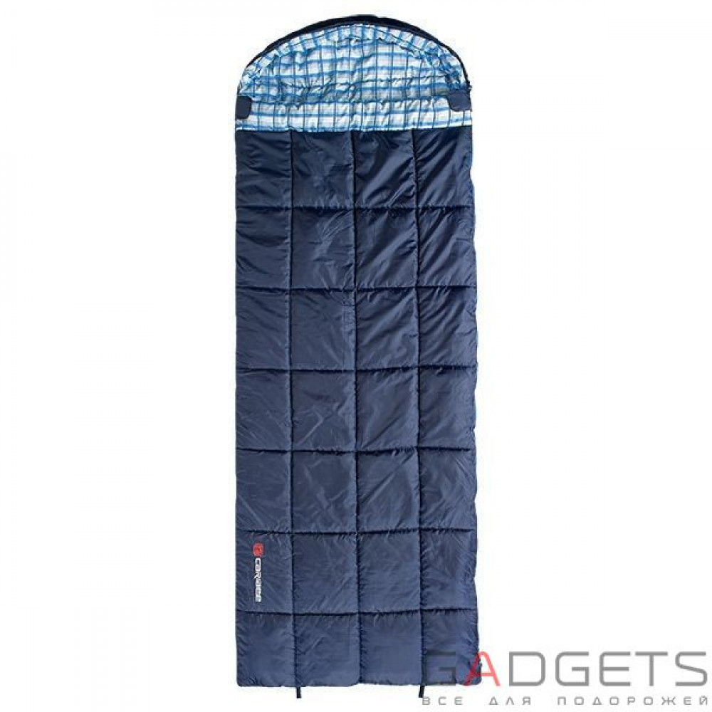 Фото Спальный мешок Caribee Safari Hooded / 0°C Navy (Left)
