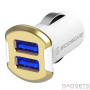 Автомобільний зарядний пристрій Scosche 12 Watt USB Car Charger біло/золотий (USBC242MGD) фото 0