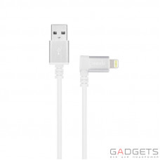 Кабель для зарядки і синхронізації Moshi Lightning to USB Cable 90-degree White (1.5 m) (99MO023128)