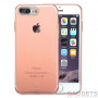 Чехол-накладка Baseus Simple Series Case (Clear) For iPhone 7 Plus Transparent Rose Gold фото 0