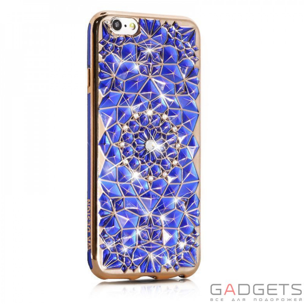 Фото Чехол-накладка WK SunFlower Blue Case для iPhone 6/6s