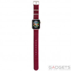Ремешок Incase Nylon Nato Band для Apple Watch 38mm Deep Red (INAW10011-DRD) Ремешок Incase Nylon Nato Band для Apple Watch 38mm Deep Red (INAW10011-DRD)