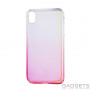 Чохол Baseus Glaze Case Transparent Pink для iPhone X (WIAPIPH8-GC04) фото 0