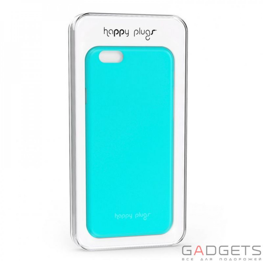 Фото Чохол-накладка Happy Plugs Ultra Thin Case Turquoise для iPhone SE/5/5S (8807)